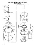 Diagram for 05 - Agitator, Basket And Tub