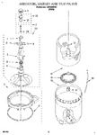 Diagram for 04 - Agitator, Basket And Tub