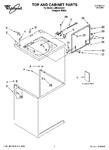 Diagram for 01 - Top And Cabinet Parts