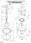 Diagram for 04 - Agitator, Basket And Tub