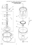 Diagram for 03 - Agitator, Basket And Tub