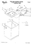 Diagram for 01 - Top And Cabinet Parts