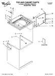 Diagram for 01 - Top And Cabinet Parts