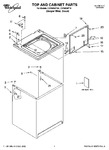 Diagram for 01 - Top And Cabinet Parts