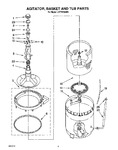 Diagram for 05 - Agitator, Basket And Tub