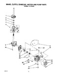 Diagram for 07 - Brake, Clutch, Gearcase, Motor And Pump