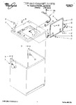 Diagram for 01 - Top And Cabinet, Lit/optional