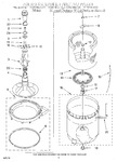 Diagram for 04 - Agitator, Basket And Tub