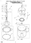 Diagram for 04 - Agitator, Basket And Tub