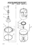 Diagram for 03 - Agitator, Basket And Tub