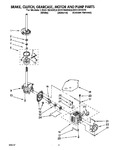 Diagram for 05 - Brake, Clutch, Gearcase, Motor & Pump