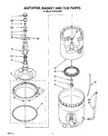 Diagram for 04 - Agitator, Basket And Tub