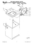 Diagram for 01 - Top And Cabinet, Lit/optional