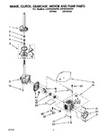 Diagram for 06 - Brake, Clutch, Gearcase, Motor And Pump