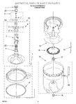 Diagram for 03 - Agitator, Basket And Tub