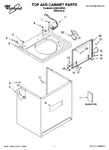 Diagram for 01 - Top And Cabinet Parts