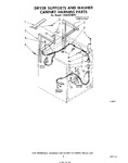 Diagram for 04 - Dryer Supports And Washer Cabinet H