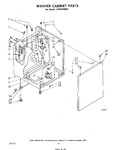 Diagram for 09 - Washer Cabinet