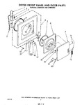 Diagram for 03 - Dryer Front Panel And Door