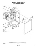 Diagram for 09 - Washer Cabinet