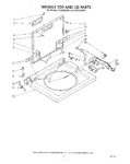 Diagram for 07 - Washer Top And Lid