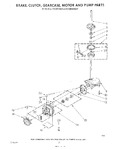 Diagram for 09 - Brake, Clutch, Gearcase, Motor And Pump