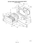 Diagram for 03 - Dryer Front Panel And Door