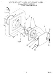 Diagram for 02 - Dryer Front Panel And Door