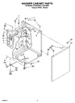 Diagram for 07 - Washer Cabinet Parts