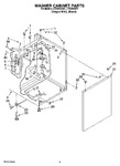 Diagram for 07 - Washer Cabinet Parts