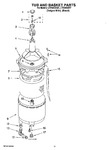 Diagram for 10 - Tub And Basket Parts