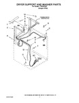 Diagram for 05 - Dryer Support And Washer Parts