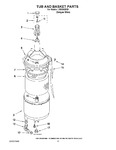 Diagram for 10 - Tub And Basket Parts