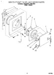 Diagram for 02 - Dryer Front Panel And Door