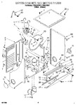 Diagram for 03 - Dryer Cabinet And Motor