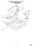 Diagram for 06 - Washer Top And Lid