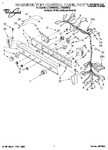 Diagram for 01 - Washer/dryer Control Panel