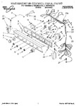 Diagram for 01 - Washer/dryer Control Panel