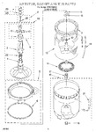 Diagram for 03 - Agitator, Basket And Tub