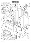 Diagram for 02 - Cabinet Parts