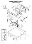 Diagram for 01 - Top And Console Parts