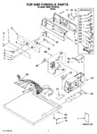 Diagram for 01 - Top And Console Parts