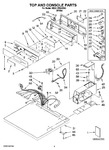 Diagram for 01 - Top And Console Parts