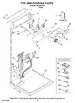 Diagram for 02 - Top And Console Parts