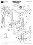 Diagram for 01 - Cabinet Parts