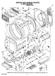 Diagram for 04 - Dryer Bulkhead Parts