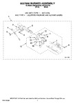 Diagram for 04 - 8557890 Burner Assembly, Optional Parts (not Included)