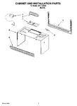 Diagram for 06 - Cabinet And Installation Parts