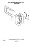 Diagram for 03 - Control Panel And Door