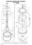 Diagram for 03 - Agitator, Basket And Tub Parts